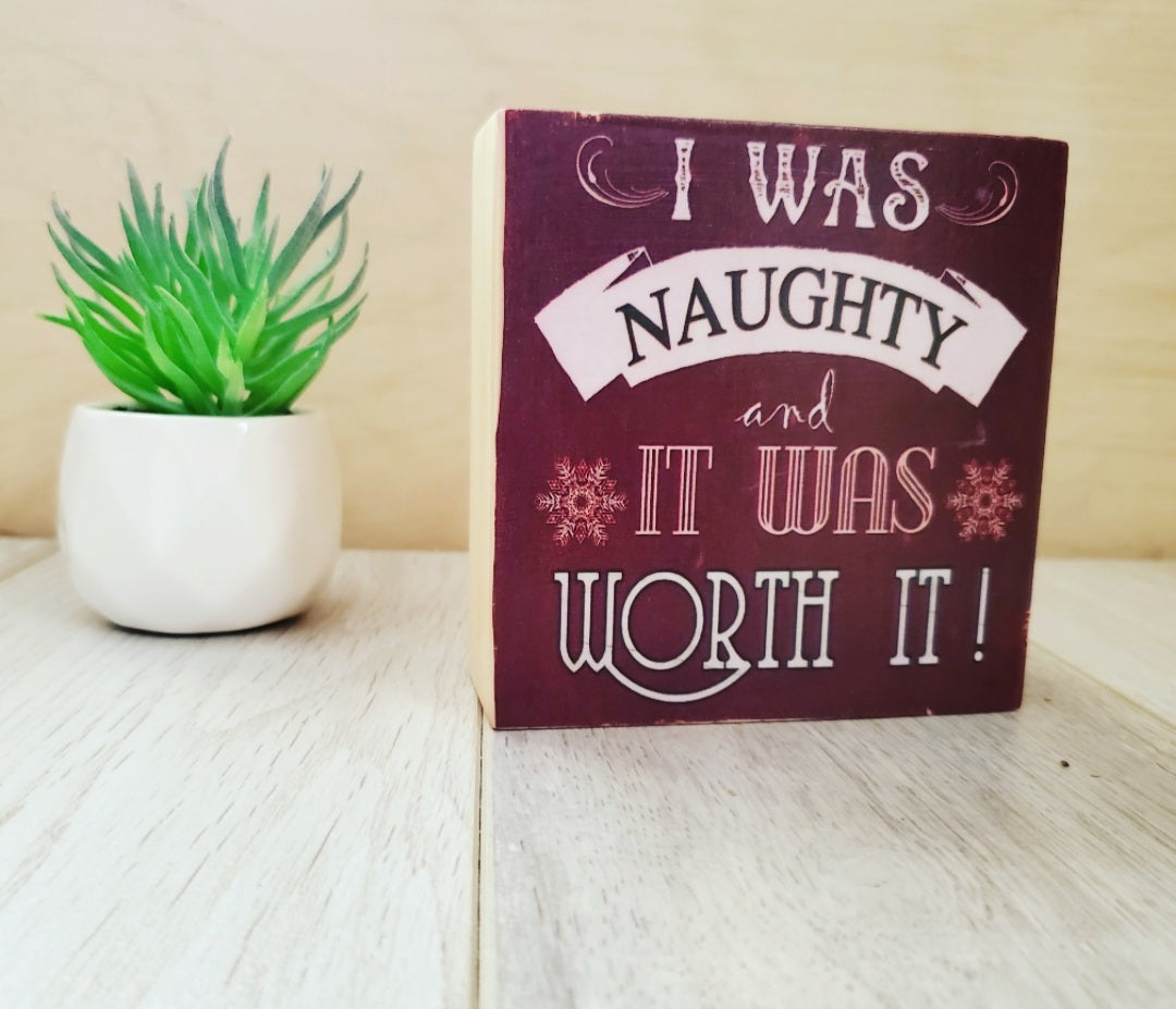 I Was Naughty