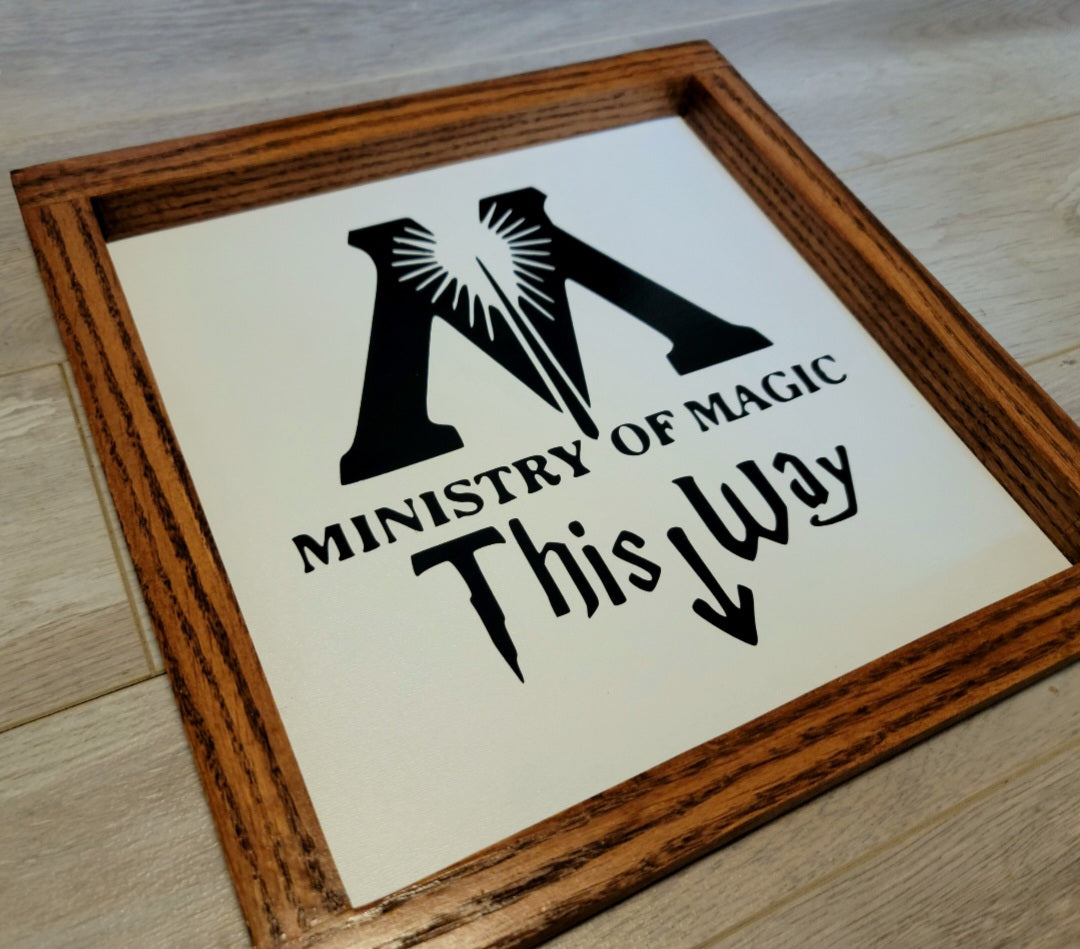 Ministry of Magic Sign