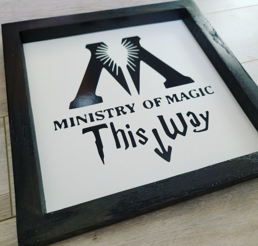 Ministry of Magic Sign