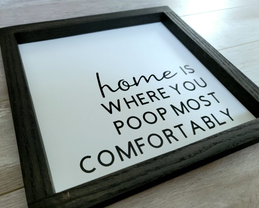 Poop Most Comfortably