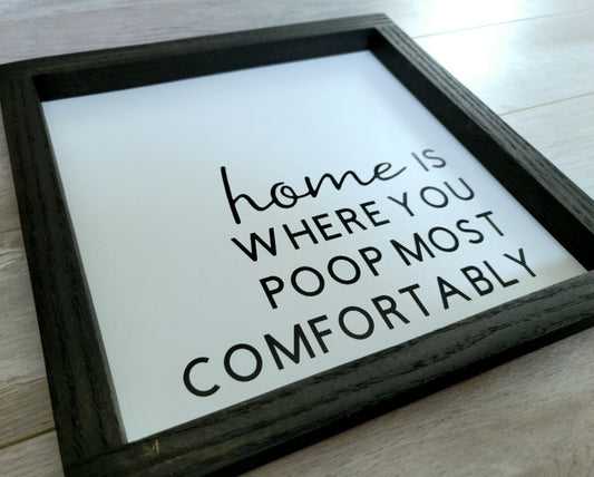 Poop Most Comfortably