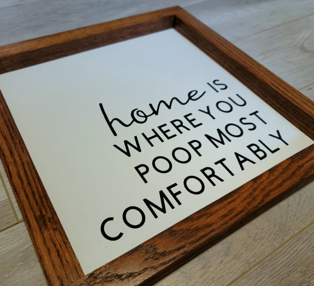 Poop Most Comfortably