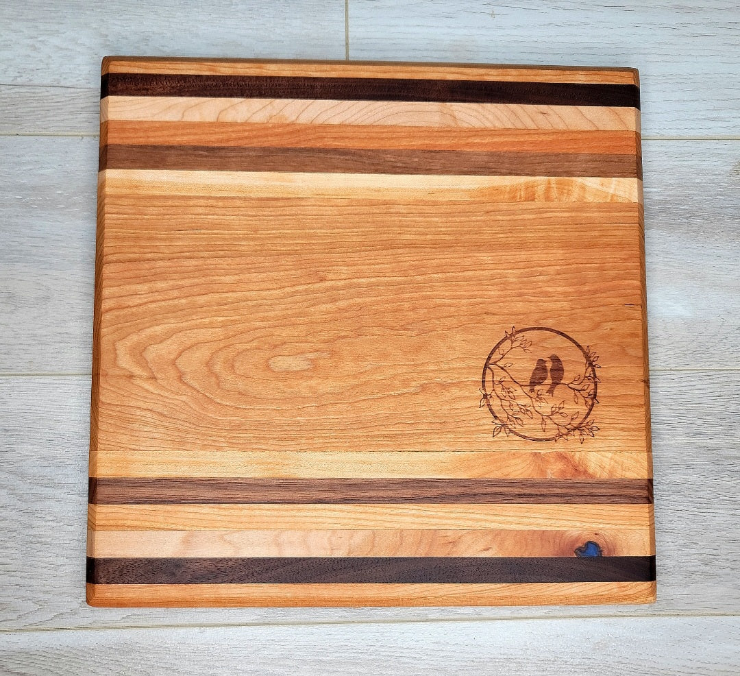 Love Birds Cutting Board