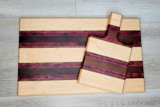 Chocolate Wine Cutting Board Set