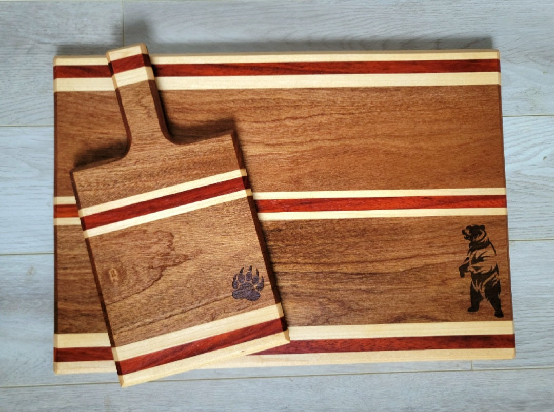 Bear Cutting Board Set