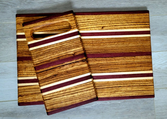 Plum Savanna Cutting Board Set