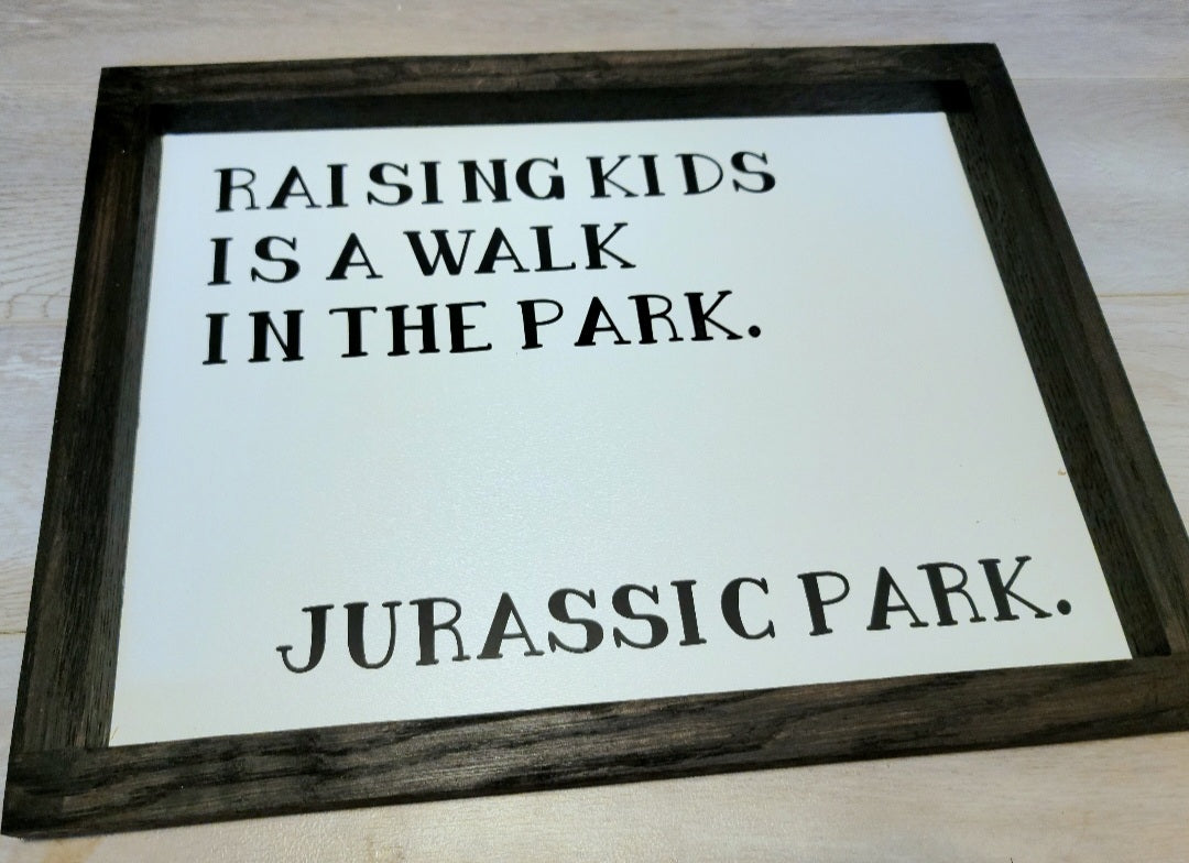 Jurassic Park Sign