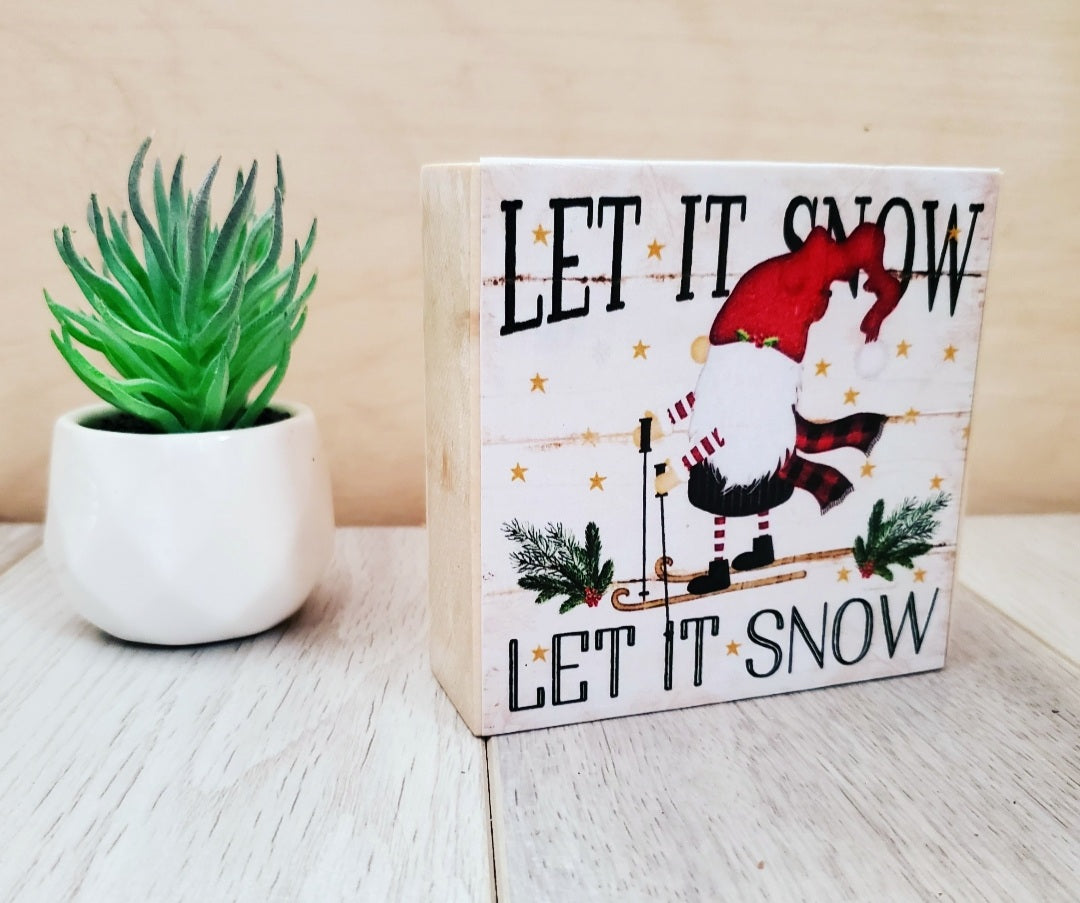 Let It Snow Gnome